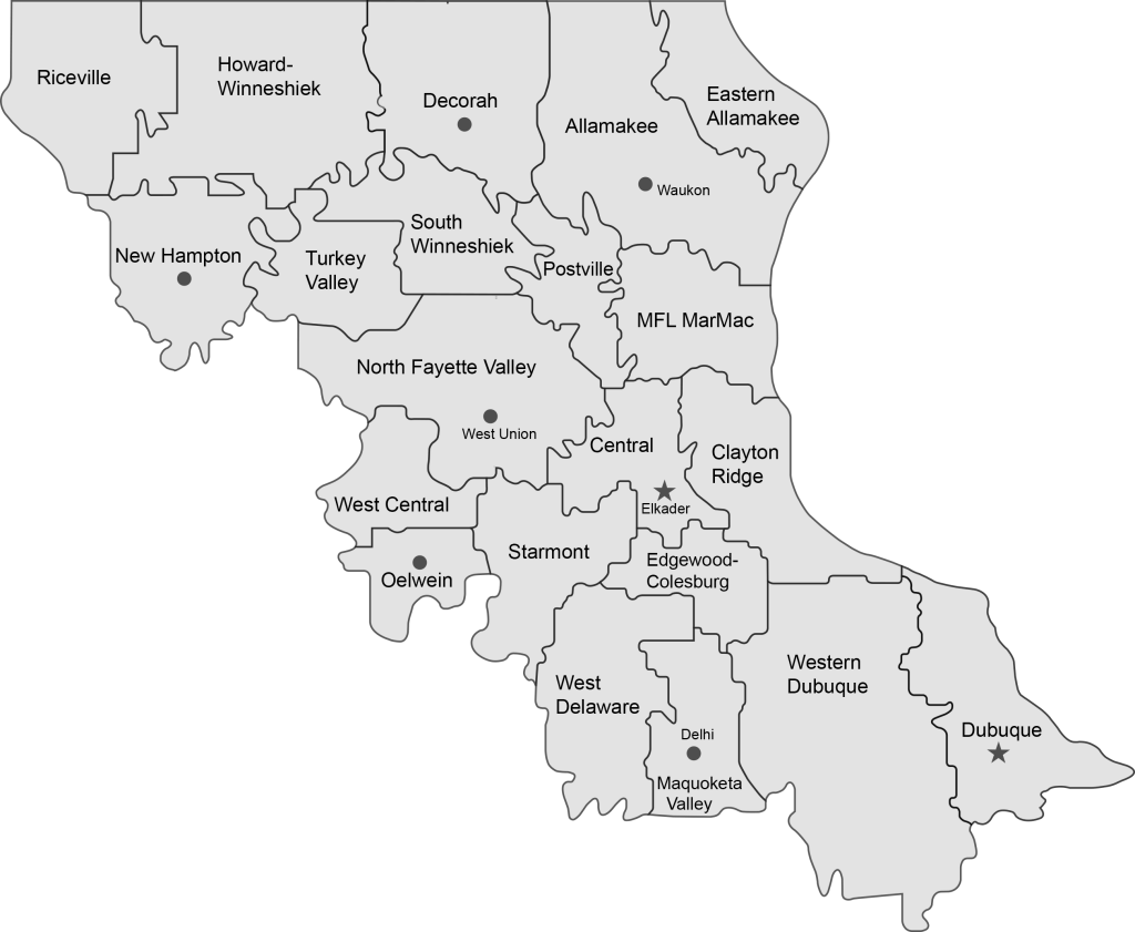 Keystone AEA map